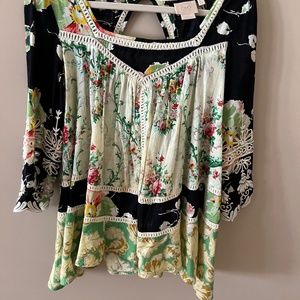 Anthropologie Vanessa Virginia Peasant top
